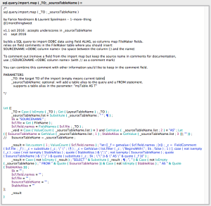 custom function