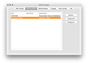 ODBC Manager