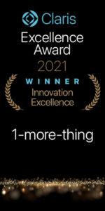 ClarisAward Innovation vertical - 1-more-thing