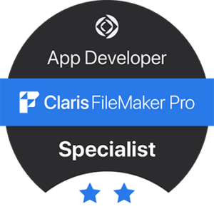 Certified FileMaker Pro App Developer
